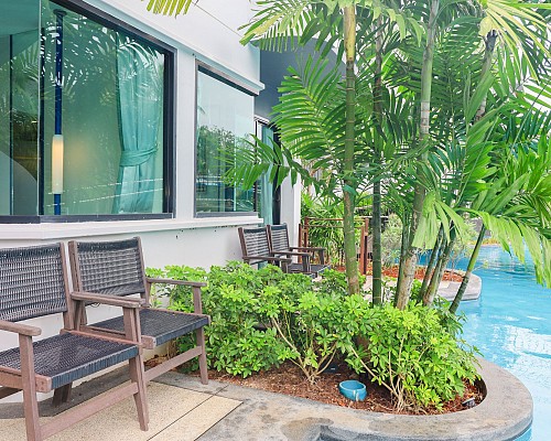 Two Bedroom Family Pool Access Suite