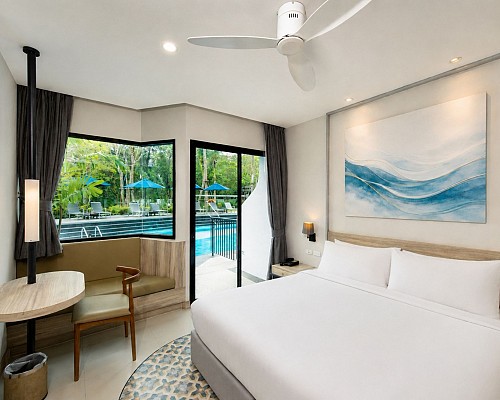 Two Bedroom Family Pool Access Suite