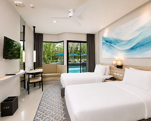 Two Bedroom Family Pool Access Suite